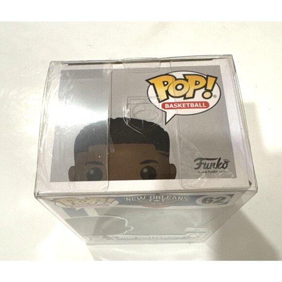 NEW!!! Funko Pop! NBA #1 Zion Williamson New Orleans Pelicans (62) - Picture 8 of 8
